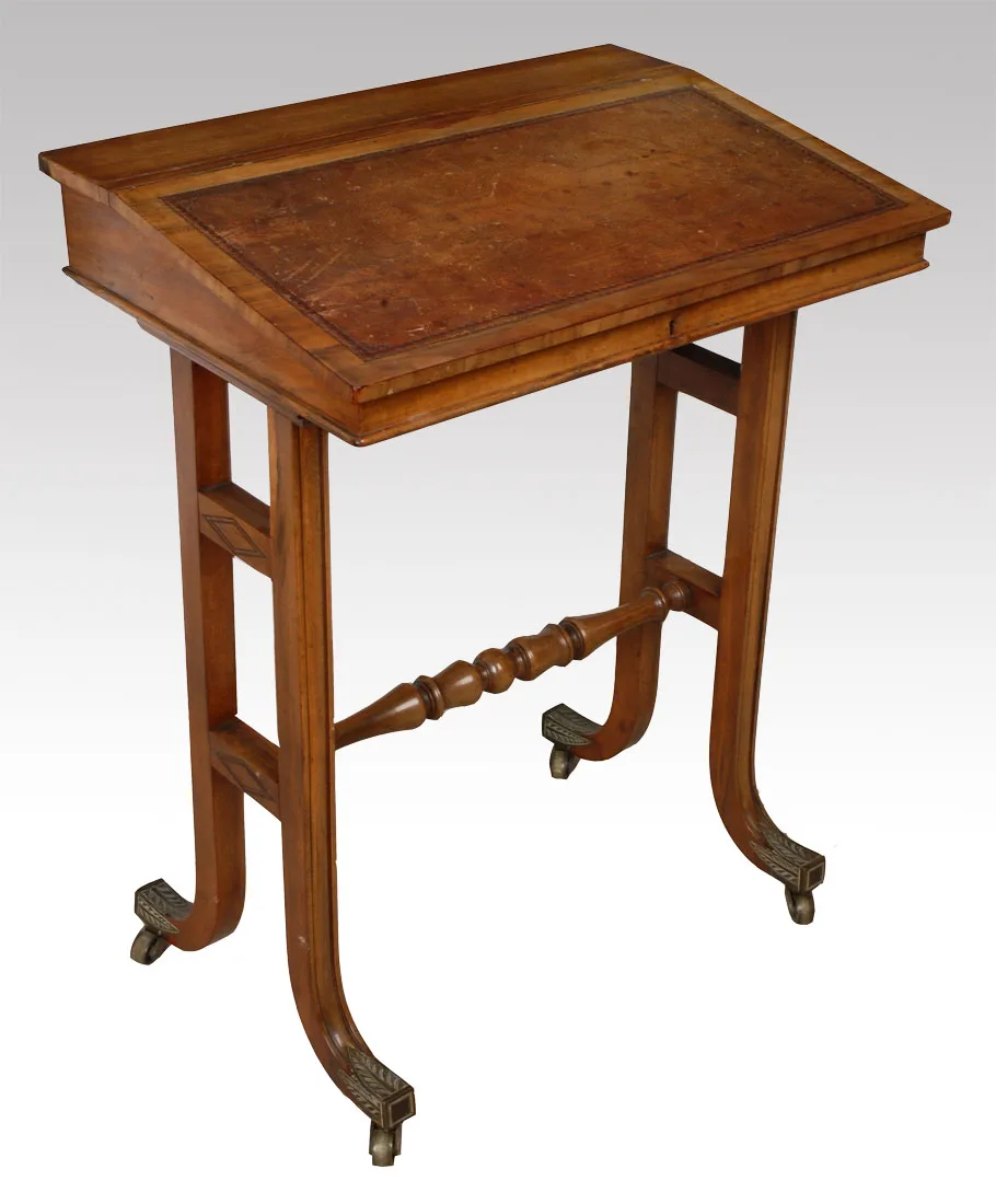 Mahogany writing desk circa 1850