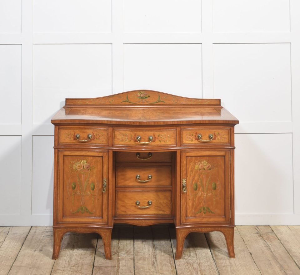 Painted Satinwood Dressing Table