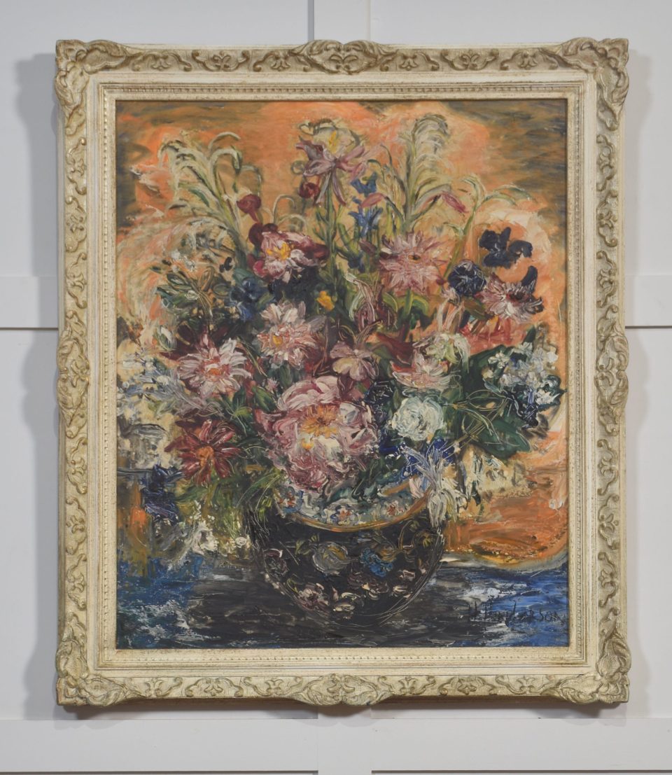 Oil on Canvas Floral Still Life