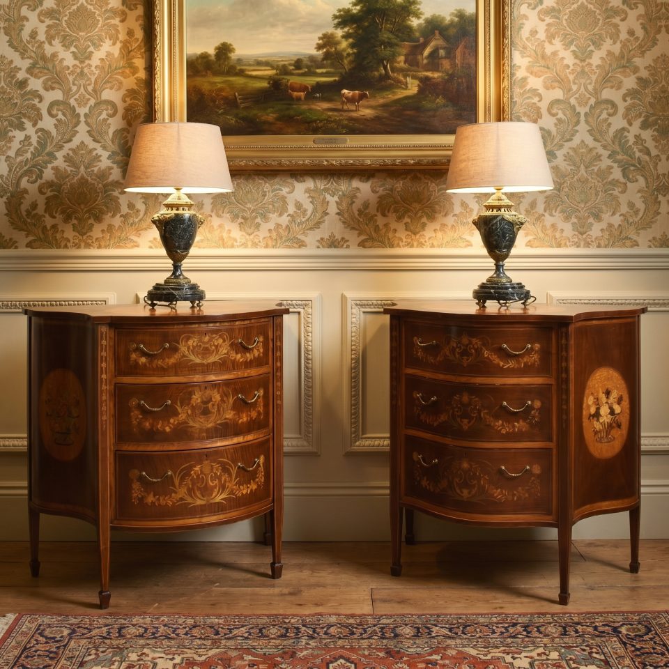 Near pair of Edwards and Roberts chests