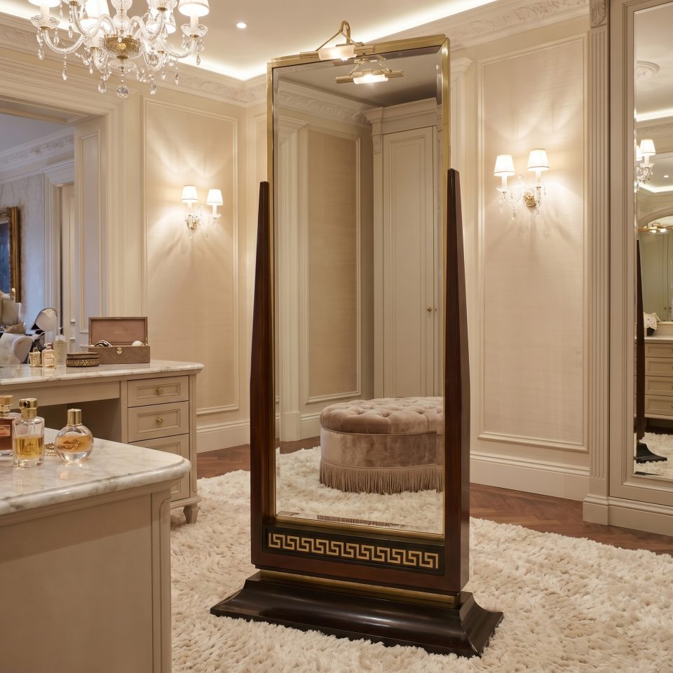 Versace double sided dressing room mirror