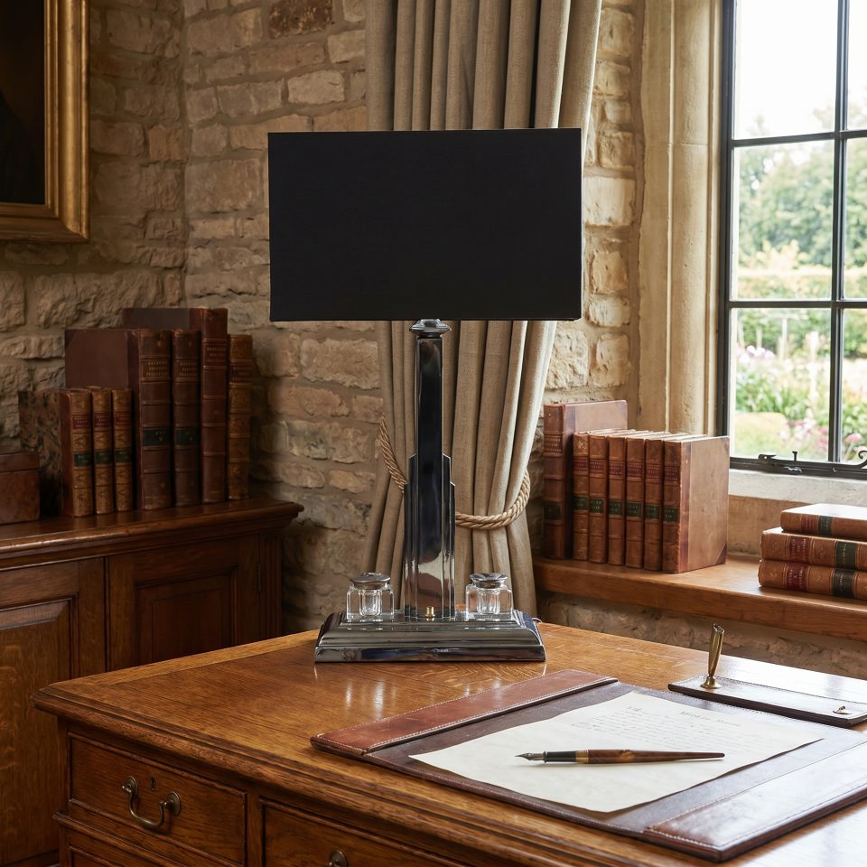 Art Deco desk lamp