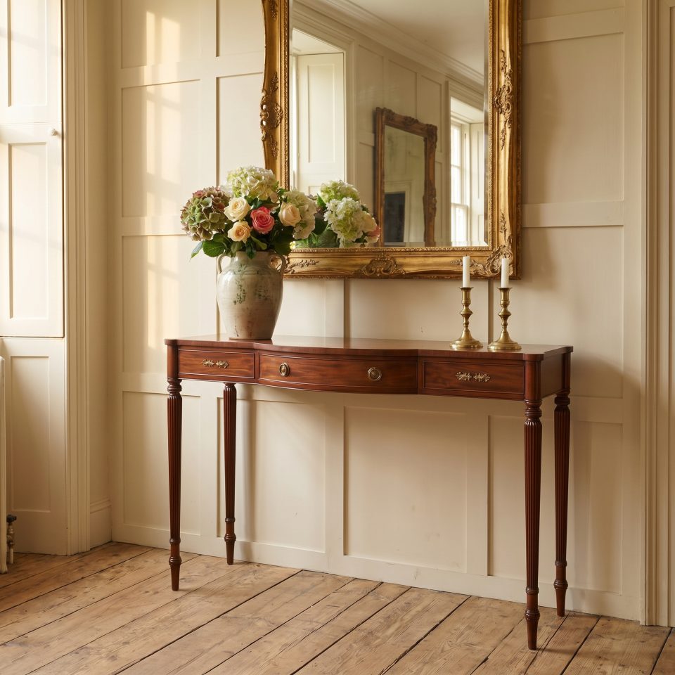 Georgian Style Mahogany Console Table