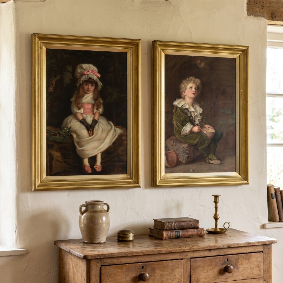 Pair of Pears Soap Advertising Prints