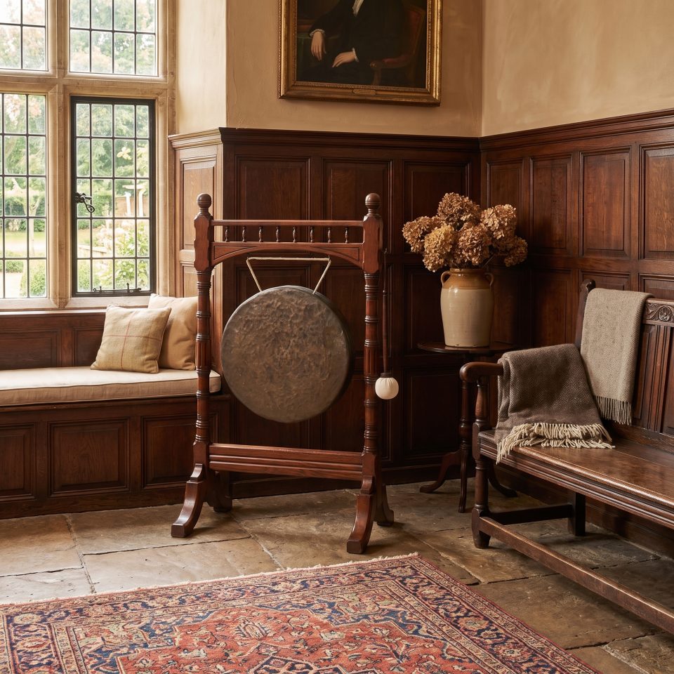 oak country house dinner gong